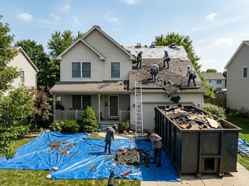 roof-replacement-debris-remova-004 — frequently asked questions, Cheapest Dumpster Rentals in Bristol, CT